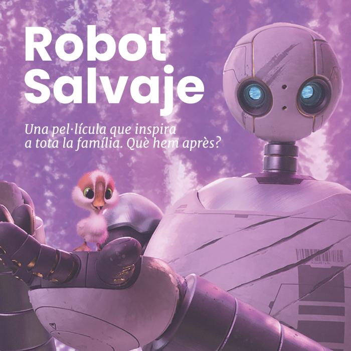 portada de la película robot salvate amb la imatge del robot
