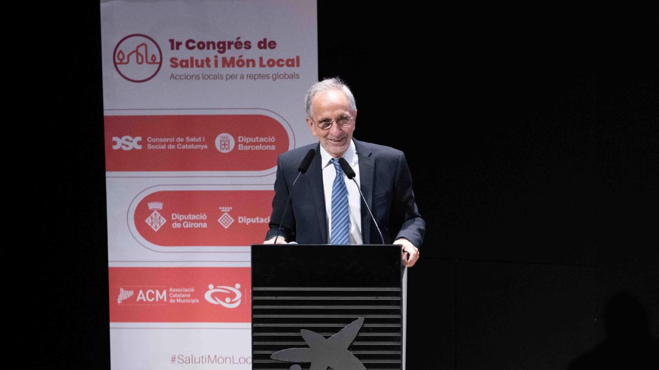 President del CSC inaugurant el I Congrés de Salut i Món Local