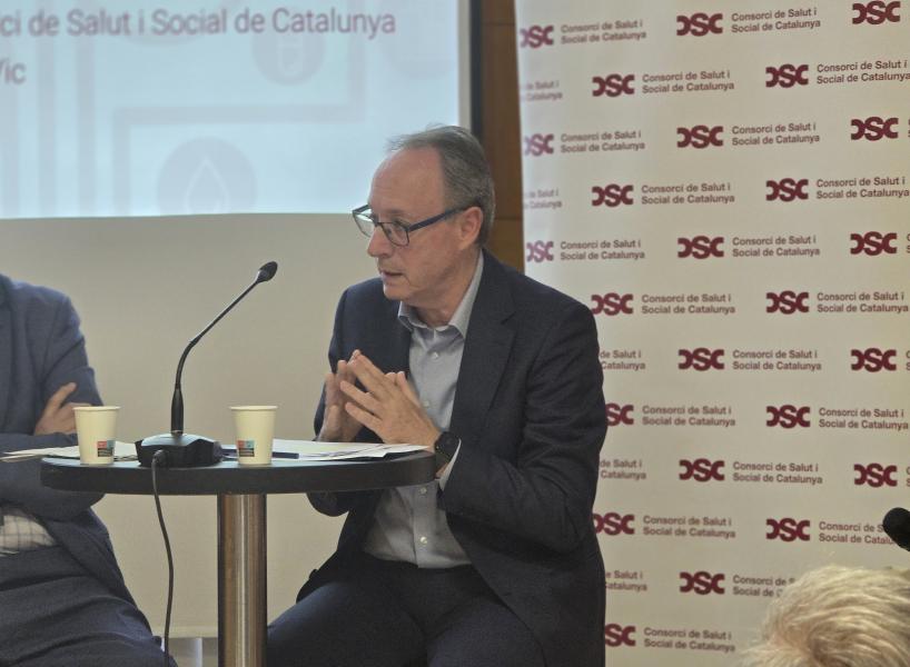 Moment de la Sessió Tècnica "40 anys de la Llei General de Sanitat"