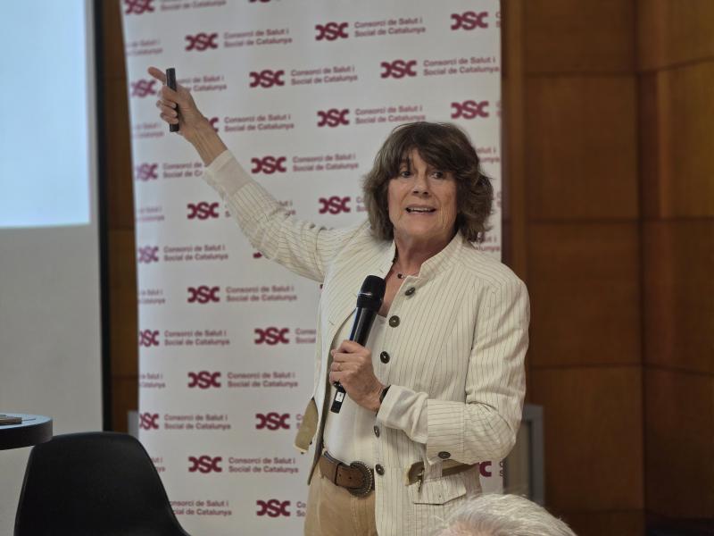 Moment de la Sessió Tècnica "40 anys de la Llei General de Sanitat"