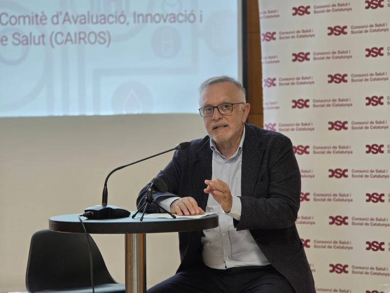 Moment de la Sessió Tècnica "40 anys de la Llei General de Sanitat"