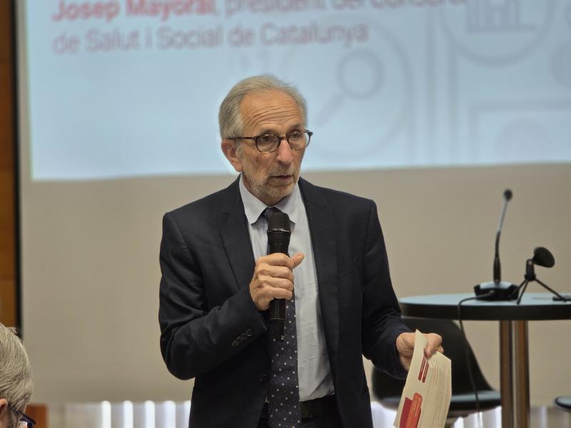 Moment de la Sessió Tècnica "40 anys de la Llei General de Sanitat"