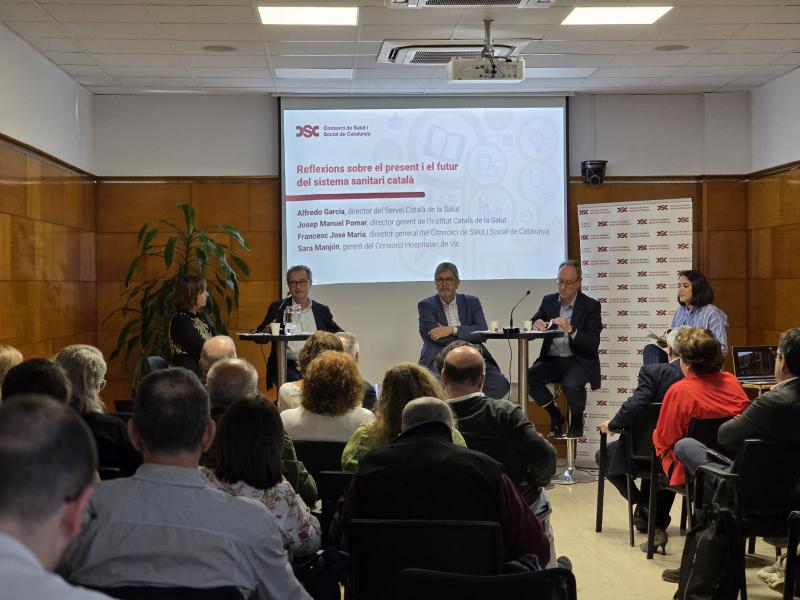 Moment de la Sessió Tècnica "40 anys de la Llei General de Sanitat"