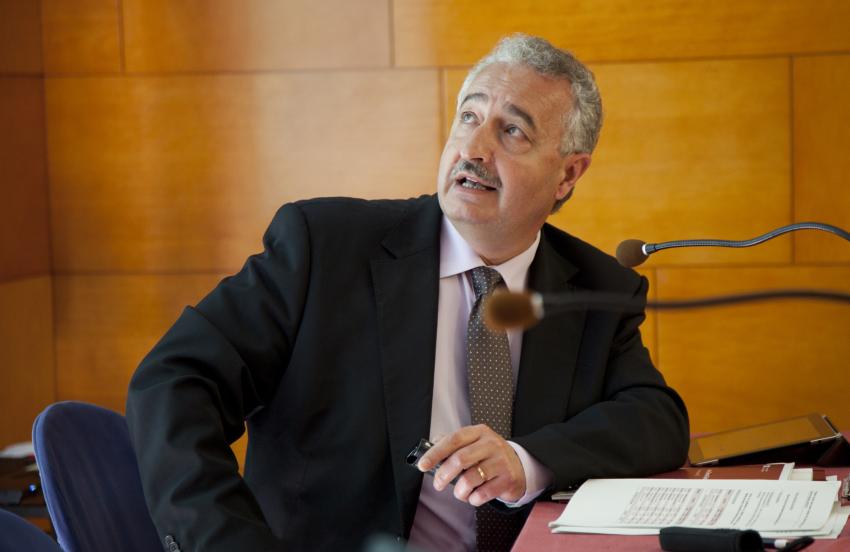 Ramón Cunillera a una Junta General del CSC