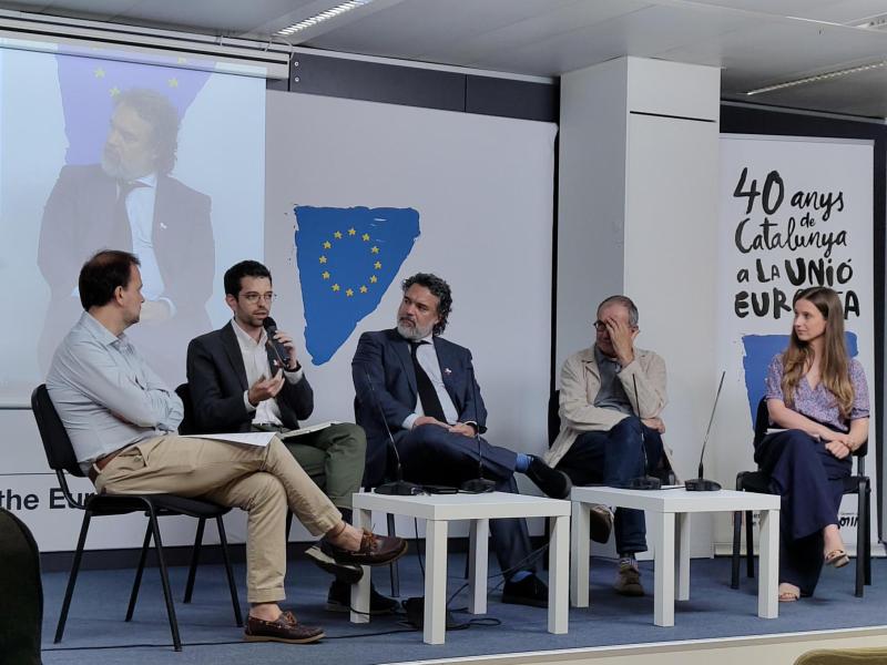 Jordi Jordà a l'esdeveniment final del projecte RADAR.