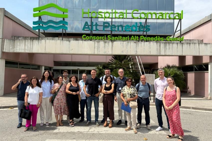 Visita a l'Hospital Comarcal de l'Alt Penedès