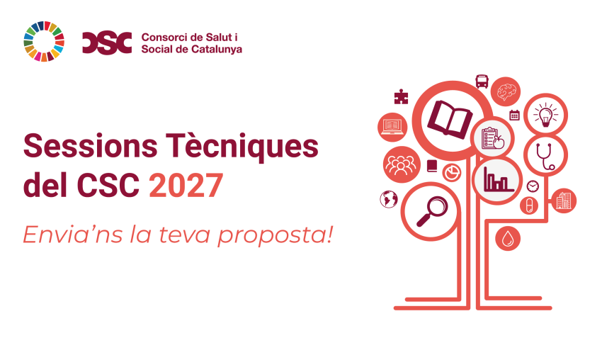 Cartell per anunciar que s'ha obert el període d'enviament de propostes per a les Sessions Tècniques 2027
