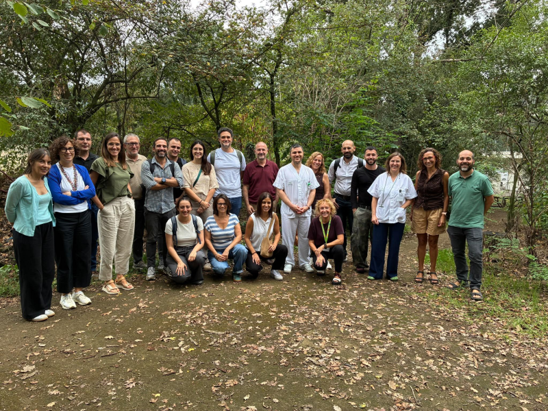 Els membres del Green Team durant la visita a la PEHSU.CAT de l'Hospital d'Olot