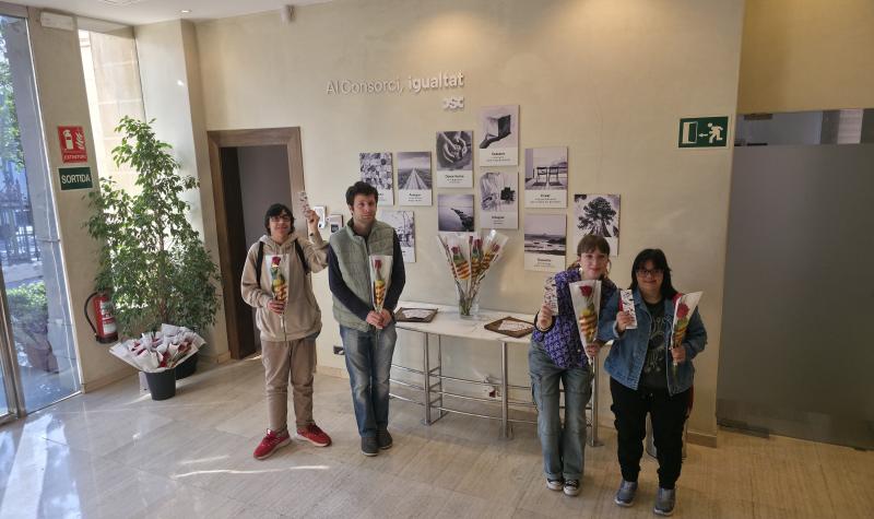 Aura al CSC per celebrar Sant Jordi