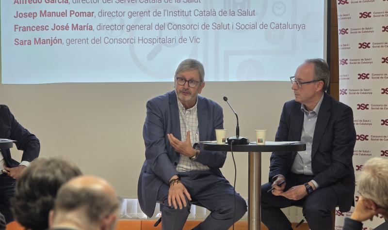 Moment de la Sessió Tècnica "40 anys de la Llei General de Sanitat"