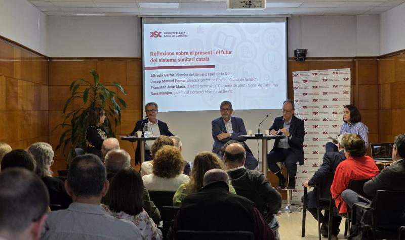 Moment de la Sessió Tècnica "40 anys de la Llei General de Sanitat"