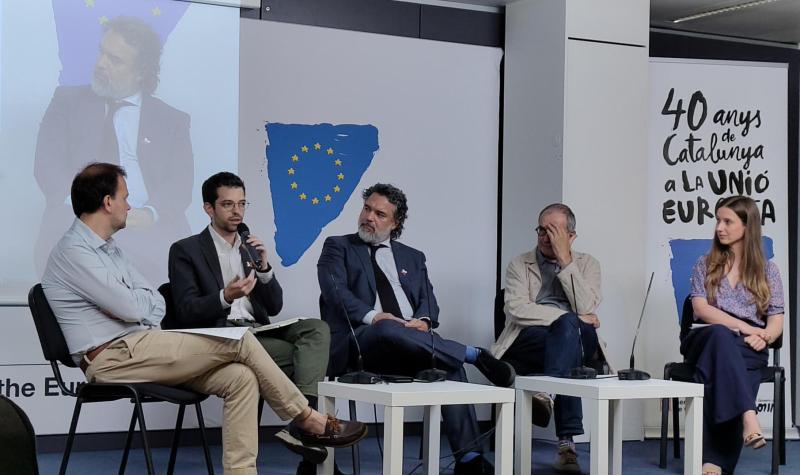 Jordi Jordà a l'esdeveniment final del projecte RADAR.