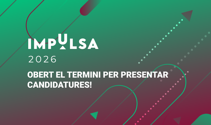Impulsa 2026 - Candidatures obertes