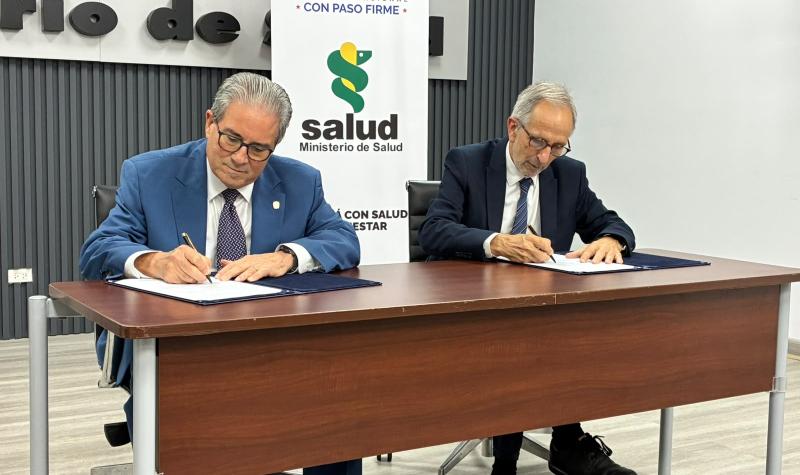 El Ministeri de Salut de Panamà i el CSC signen un acord de col·laboració per reforçar la cooperació sanitària 