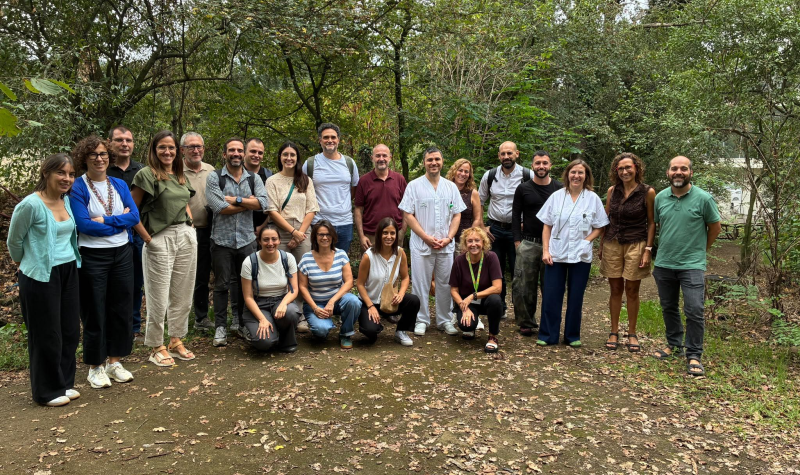 Els membres del Green Team durant la visita a la PEHSU.CAT de l'Hospital d'Olot