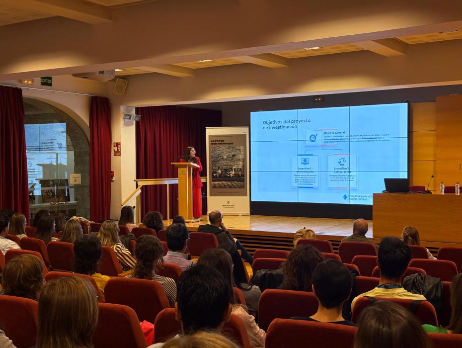 Resident del CAP Balaguer presentat el seu treball