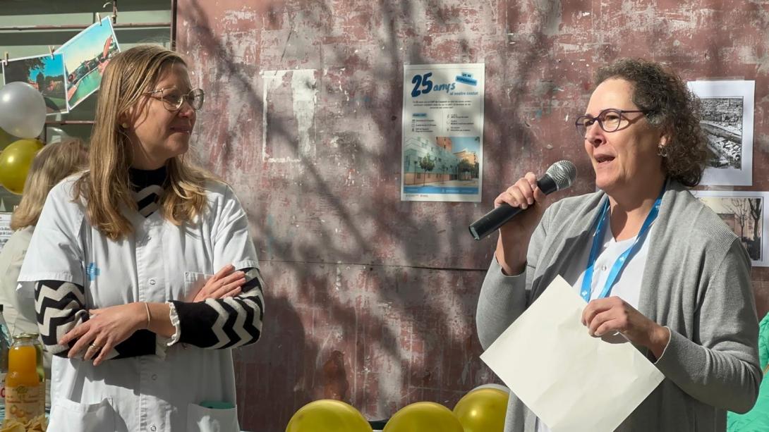 Tere Pascual comparteix els records de l dia de la inauguració del centre